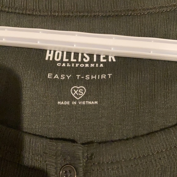 Hollister T-Shirt Forest Green XS - Picture 2 of 2